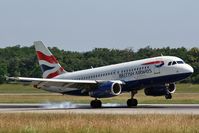 G-EUOH @ LFSB - Speed-Bird landing on rwy 16 incoming from London Heathrow - by runway16