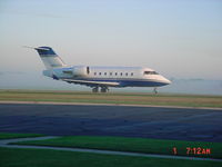 N327FX @ KHNB - Taxing for 27 departure... - by Travis McQueen