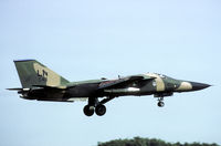70-2411 @ EHLW - In the eighties the F-111 was a regular visitor on Leeuwarden AB. Picture taken with my good old Practika.