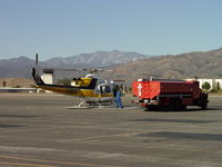 N120LA @ POC - Fueling bird to go and assist with fires - by Helicopterfriend