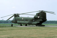 D-665 @ EHDL - Freshly delivered to the RNlAF this former Canadian CH-47 performed at the air mobile brigate open house in 1996. - by Joop de Groot