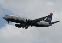 N435US @ TPA - US Airways 737-400 - by Florida Metal