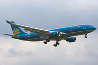 VN-A369 @ VVTS - Vietnam Airlines, Airbus A330-223, c/n 255 on finals to r/w 25R - by Bill Mallinson