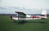 G-ATNU @ EGSP - Cessna 182A - by Peter Ashton