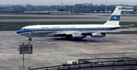 9K-ACM @ EGLL - Kuwait Boeing 707-369C - by Peter Ashton