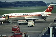 YU-AJF @ EGCC - Pan Adria Douglas DC-9-32 - by Peter Ashton