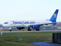 G-FCLK @ EGCC - Thomas Cook - by chris hall