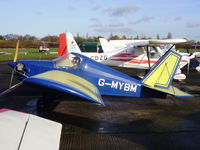 G-MYBM @ EGCB - Privately Owned - by chris hall