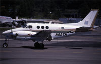 N89TM @ KBFI - This is another taxying King Air - by Nick Dean