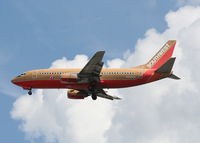 N350SW @ TPA - Southwest 737-300 - by Florida Metal