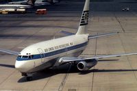 EI-ASK @ EGLL - Aer Lingus/United Boeing 737-222 - by Peter Ashton