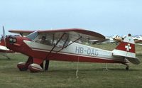HB-OAG @ EGBG - Piper J-3C-100 Cub - by Peter Ashton