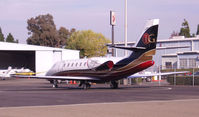 N1TG @ CCR - Beautiful, unusual colors for a corporate jet. - by Bill Larkins