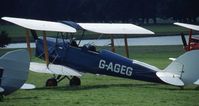 G-AGEG - Moth Rally 1992, Woburn Abbey, Bedfordshire, England - by Peter Ashton