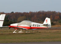 G-RVSH @ EGLK - DAMAGED SOME TIME AGO WHEN THE NOSE WHEEL DROPPED INTO A HOLE - by BIKE PILOT