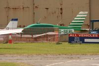 G-SERL @ EGTO - Taken at Rochester Airport 20th June 2008. - by Steve Staunton