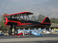 N59031 @ SZP - 1941 Boeing Stearman A75N1 (PT-17), Continental W670 220 Hp, takeoff Rwy 22 - by Doug Robertson