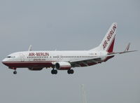 D-ABAG @ EDDL - Boeing B737-86J D-ABAG Air Berlin - by Alex Smit