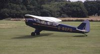 G-BGPD - Old Warden, Bedfordshire, England. August 1993 - by Peter Ashton