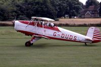 G-DUDS - Old Warden, Bedfordshire, England. August 1993 - by Peter Ashton