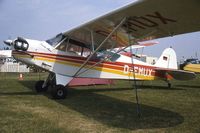 D-EMUX @ EGTC - Piper J-3C-65 Cub. PFA Rally 1994 - by Peter Ashton
