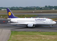 D-ABEL @ EDDL - Boeing B737-330 D-ABEL Lufthansa - by Alex Smit