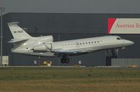 VP-BZE @ LOWW - Stork Ltd / Flying Lion   Falcon 7X - by Delta Kilo