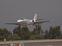 N97JL @ SMO - N97JL arriving on RWY 21 - by Torsten Hoff