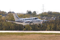 N400AE @ GKY - Landing runway 36 at Arlington, TX - Nice crosswind!