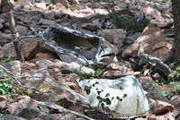 41-1133 - The remains of a B-24D that crashed on April 22, 1942 on Trail Peak in what is now the Philmont Scout Ranch, New Mexico.