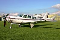 N836TP @ FISHBURN - Beech A36 Bonanza at Fishburn Airfield UK in 2008. - by Malcolm Clarke