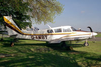 G-AWBT @ EGTC - Piper PA-30 at Cranfield Airport. - by Malcolm Clarke