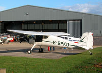 G-BPKO @ EGHR - RECEIVING SOME TLC. THIS AIRCRAFT WENT TO ITALY JUNE 2009 - by BIKE PILOT