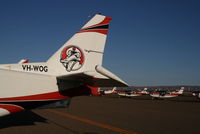 VH-WOG @ YPKU - on Aligator Airways apron - by Daniel Vanderauwera