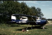 N7748E @ ZAHNS - Based in 1976 at Zahns Airfield, Amityville, Long Island - airfield closed in 1980 - by Peter Nicholson