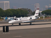 N831QS @ KSMO - N831QS departing from RWY 21 - by Torsten Hoff