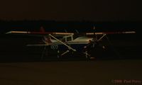 N357CP @ SFQ - A nocturnal respite from spotting duties - by Paul Perry