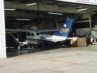 N551HP @ CCB - In for repairs at Cable - by Helicopterfriend
