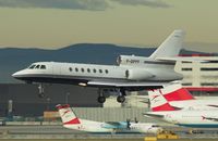 F-GPPF @ LOWW - Aero Services Executive  Falcon 50 - by Delta Kilo