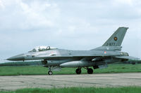 J-877 @ EHLW - This F-16 shows a zap of the Spotting Group Volkel on the fin. Can't read the text above... - by Joop de Groot