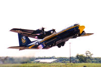 164763 @ AFW - Blue Angels Fat Albert JATO takeoff at the 2003 Alliance Airshow - by Zane Adams