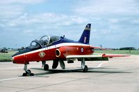 XX164 @ EGUY - This is the only 100 sqn Hawk to wear the red, white and blue colors of the training schools. - by Joop de Groot