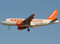 G-EZAW @ LEBL - Clear to land RWY 25R. - by Jorge Molina