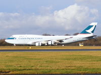 B-KAH @ EGCC - Cathay Pacific Cargo - by chris hall