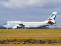 B-KAH @ EGCC - Cathay Pacific Cargo - by chris hall