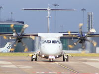 EI-REP @ EGCC - Aer Arann - by chris hall