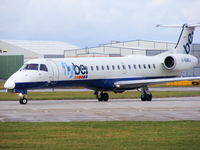 G-EMBJ @ EGCC - flybe - by chris hall