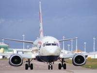 G-GFFJ @ EGCC - British Airways - by chris hall