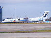 G-JECY @ EGCC - flybe - by Chris Hall