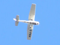 G-FIGA @ EGNR - overflying Hawarden - by chris hall
